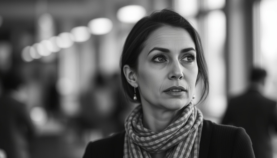 Thoughtful woman discussing Trump’s Executive Order on Stablecoins.