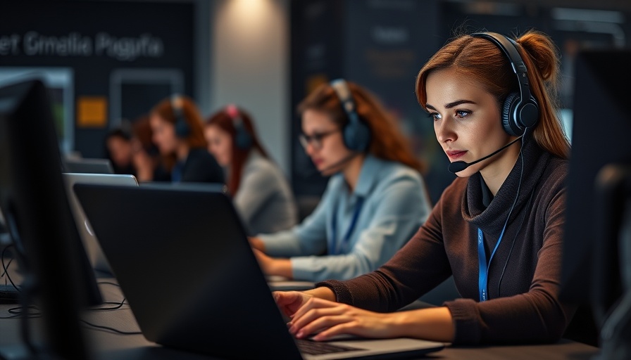 Team of call center agents providing offshore support in the Philippines.
