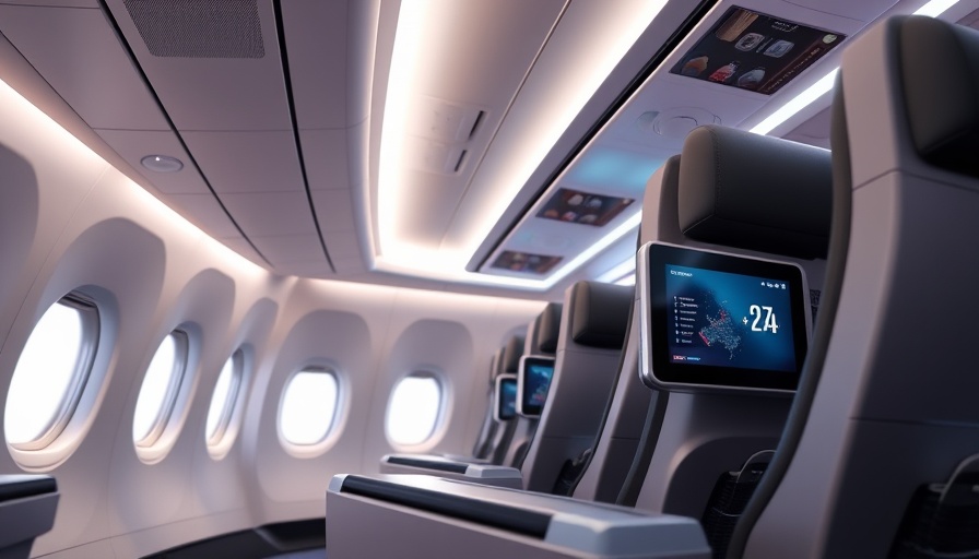 American Airlines Flagship Business Class cabin interior, luxury seats.