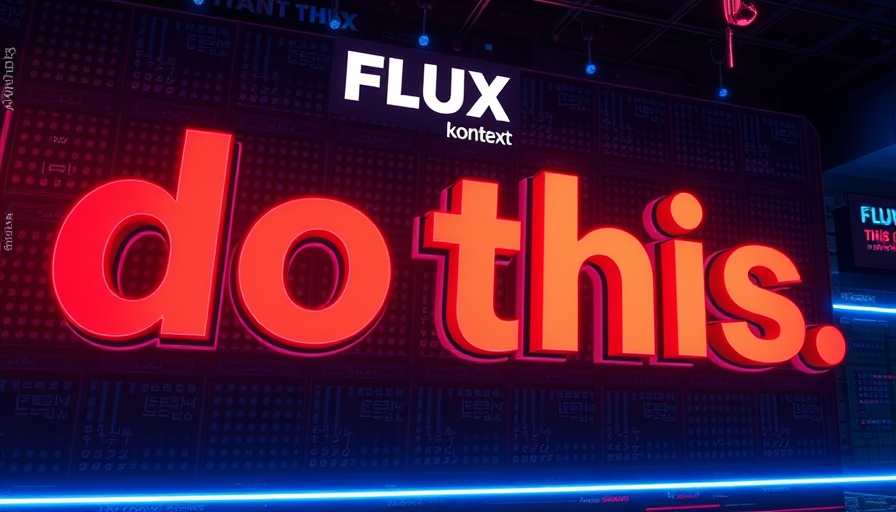 Flux Context Pro Image Editing graphic with bold text and logo.