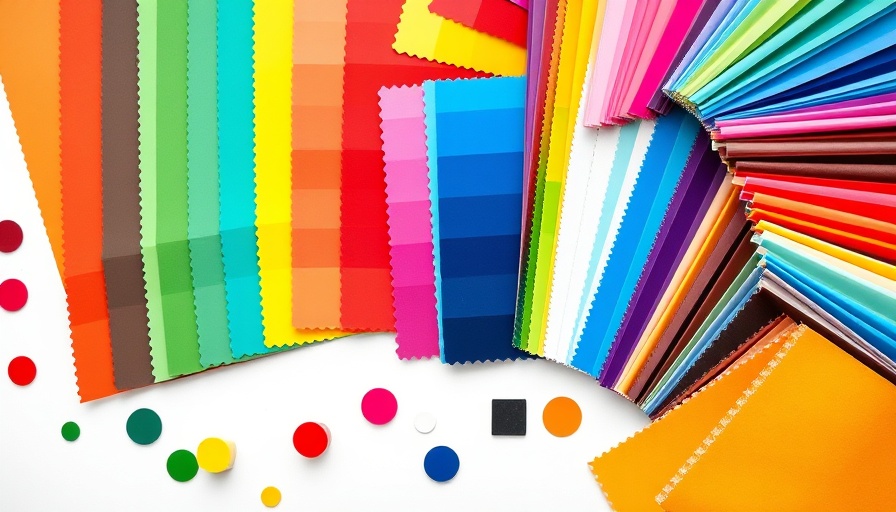 Color swatches showcasing Color Theory Essentials in Marketing.