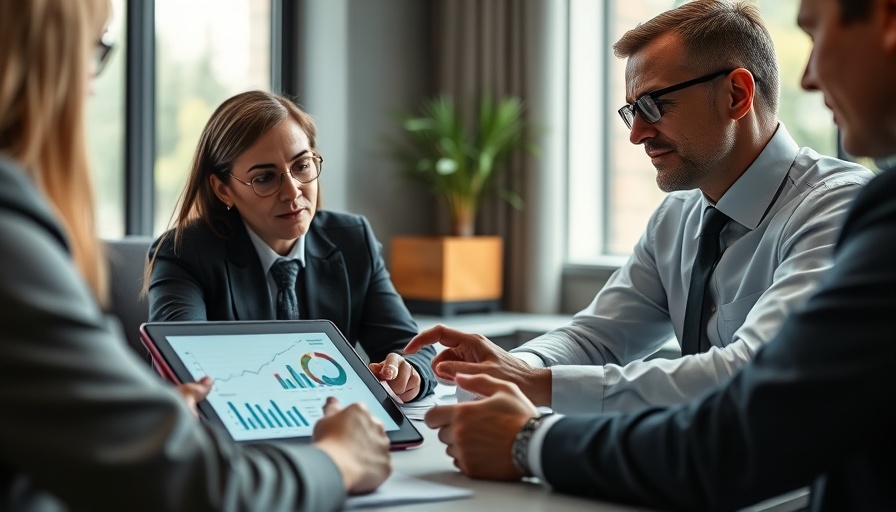 CCaaS solutions success in the digital era with data analysis on a tablet.