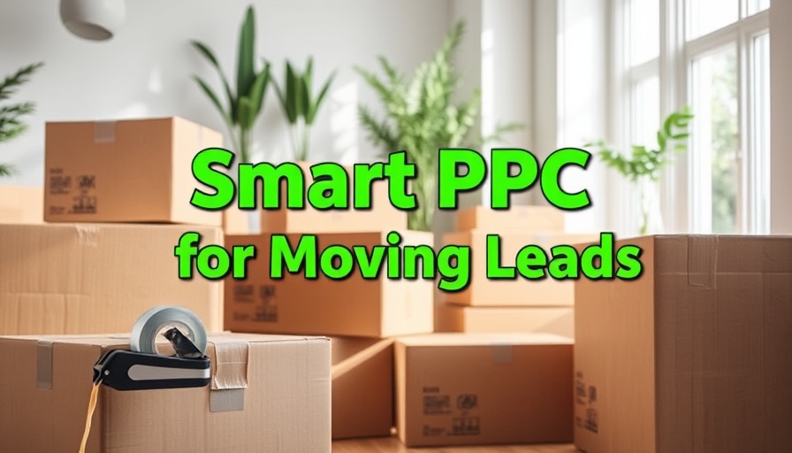 PPC advertising insights: Smart PPC for moving leads with boxes.