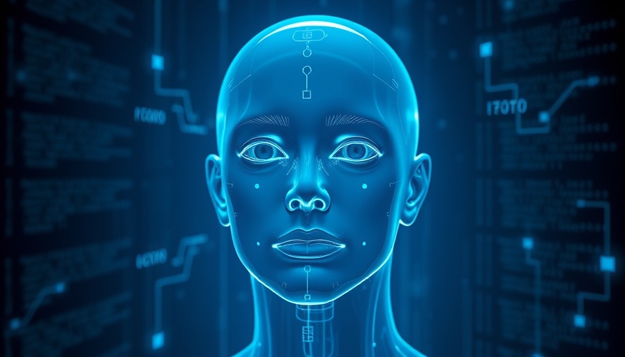 Futuristic digital head and code composition, Cursors Anysphere valuation