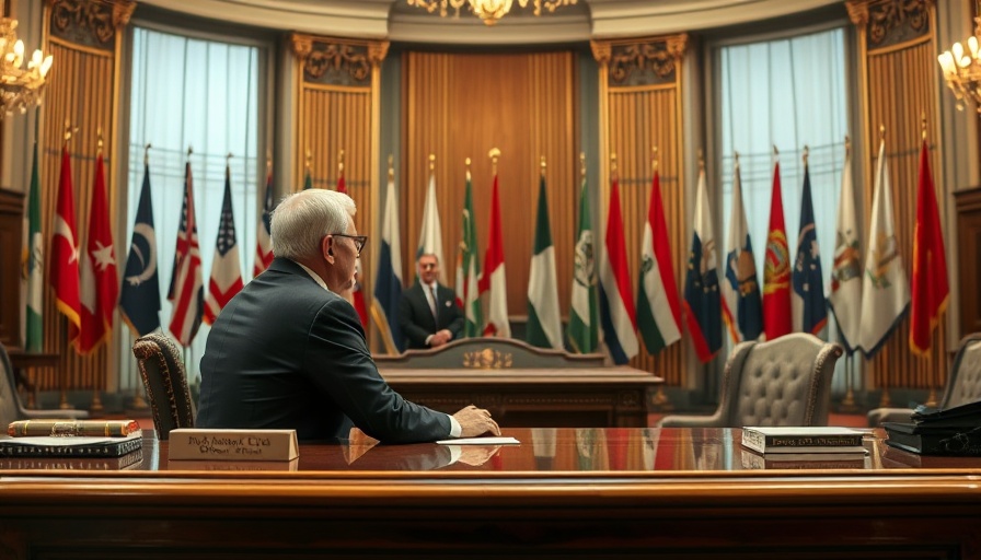 Prominent figures in opulent office amid Trump Musk feud tax bill discussion.
