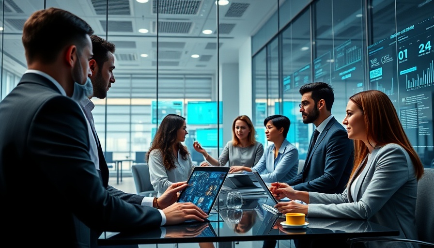 AI-Powered Business Intelligence Tools in modern office collaboration.