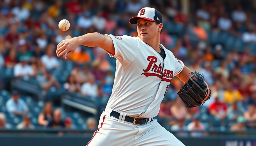 Baseball pitcher delivering a pitch in a vibrant stadium; career impacts of sports.