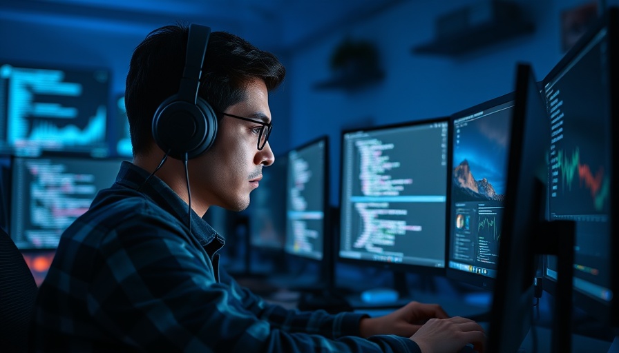 Developer working on automation in UI development workflows.