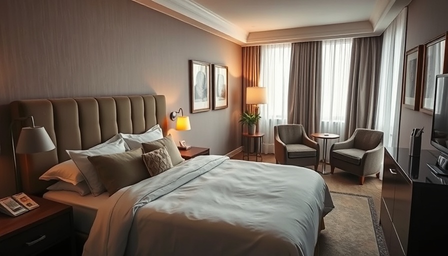 Cozy hotel room with modern decor, ideal for deals in St. John's.