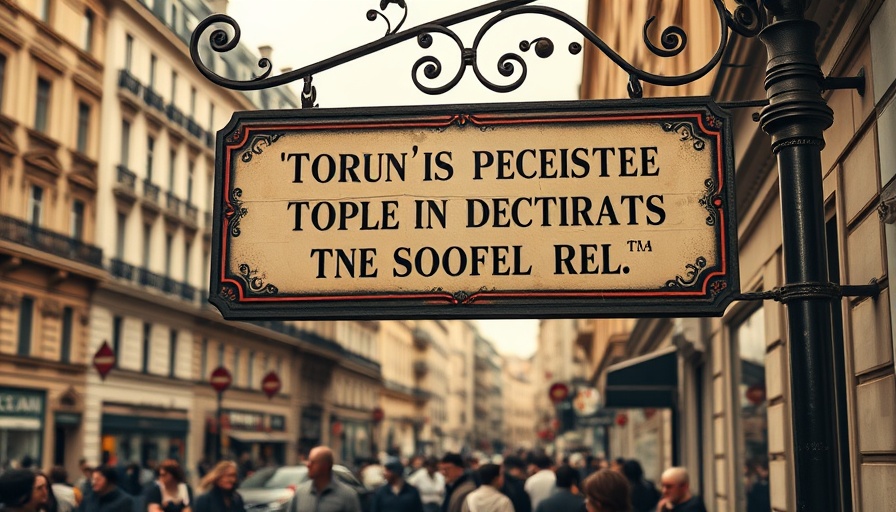 Motivational street sign: make more money, bustling city street.