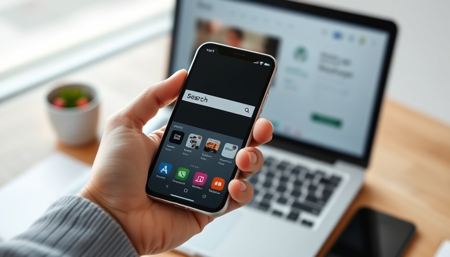 Digital marketing news updates in June 2025 on smartphone and laptop.