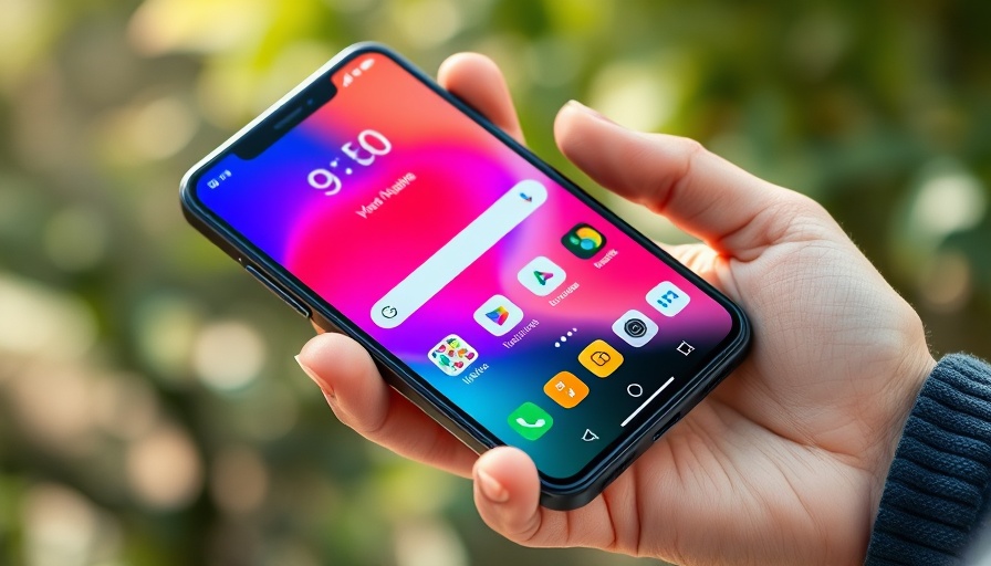 AI-powered personalized Siri on modern smartphone screen.