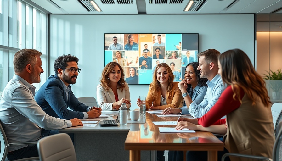 Diverse advisory committees in a modern setting.