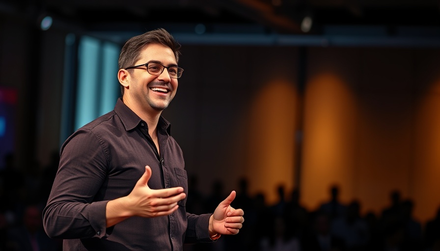 Success principles discussed by engaging speaker at a conference.