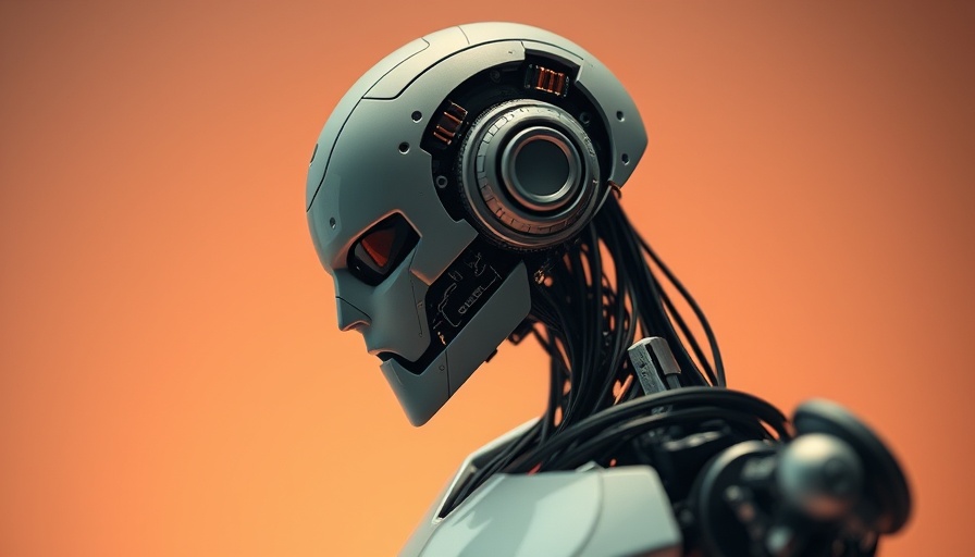 Futuristic robotic figure symbolizing agentic AI systems in customer experience.