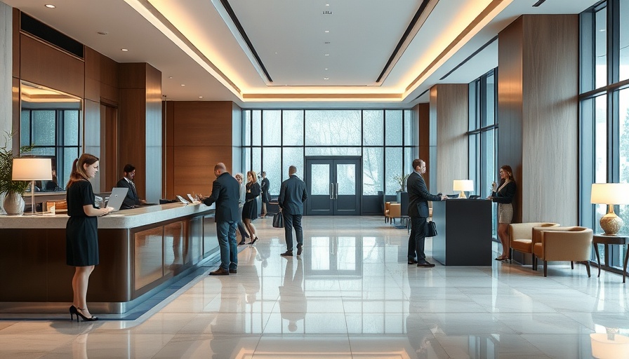 Efficient hotel reception team assisting guests in Singapore.