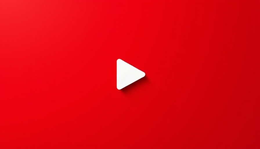 YouTube play button icon on red background related to Mines Predictor Telegram App