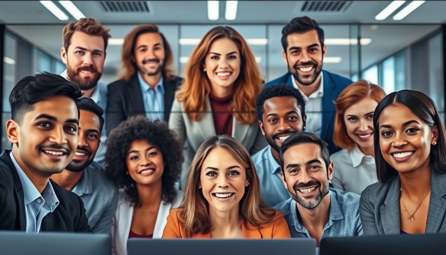 Diverse professionals in a virtual meeting, discussing remote work changes.