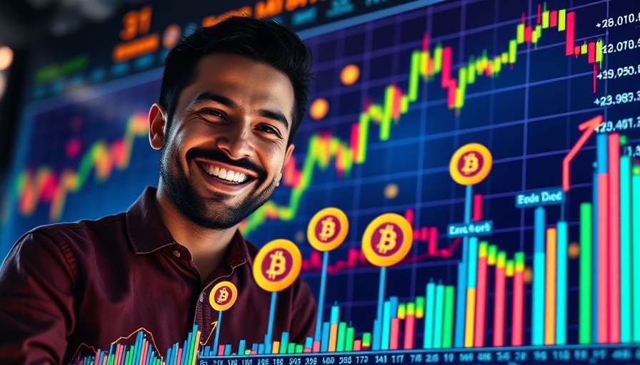 Dynamic Bitcoin ETFs analysis with financial growth chart.