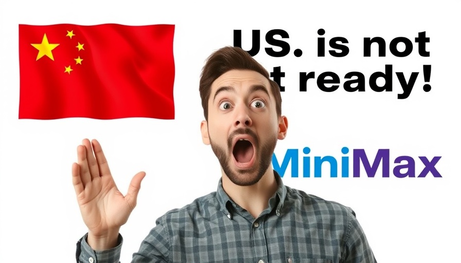 MiniMax-M1 AI surprise with US-China graphics in digital marketing.