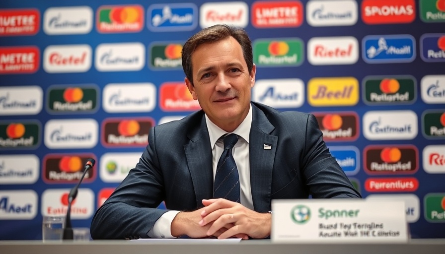 Confident man at press conference for Real Madrid Club World Cup preparations.