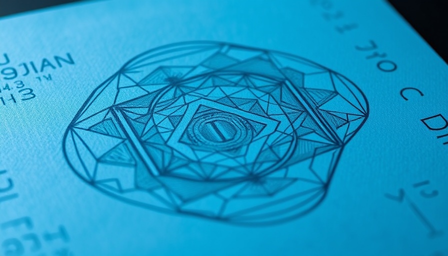 Intricate geometric typography showcasing brand flow in design.