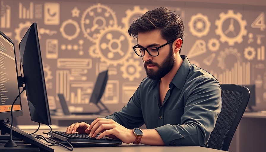Illustration of developer and WordPress setup showcasing white label WordPress development benefits.