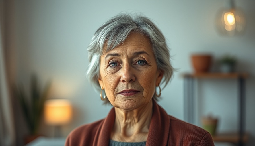 Middle-aged woman discussing risk during Altcoin Season video.