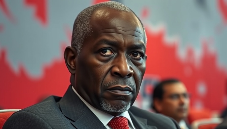 Central African leader during presidential crisis event.