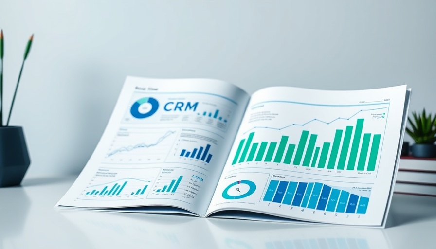Modern CRM systems report showcasing data insights and analytics.