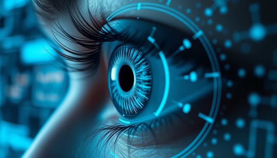 Eye with scanning technology in digital marketing context