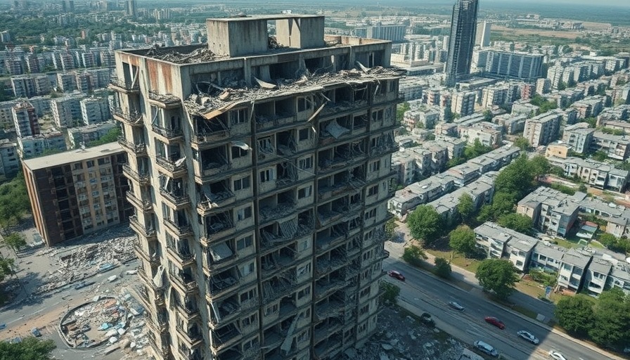 Urban destruction illustrating need for ceasefire agreements in conflicts.