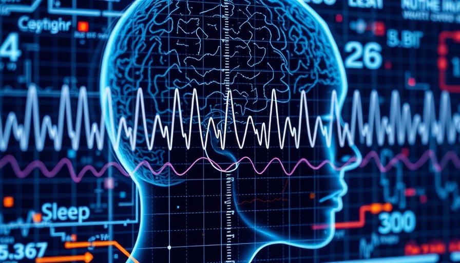AI-Powered Sleep Solutions interface with EEG sleep data.