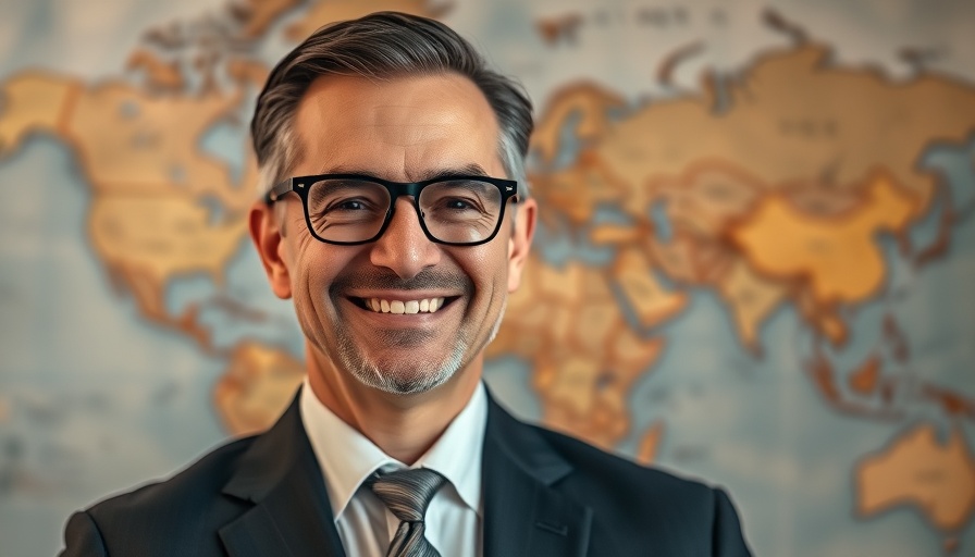 Professional man in a suit smiling, representing Government of National Unity.