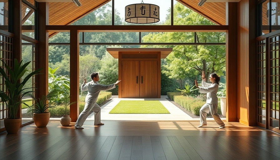 Promotion of Wellness Workshops at Gaia Centre featuring Tai Chi.