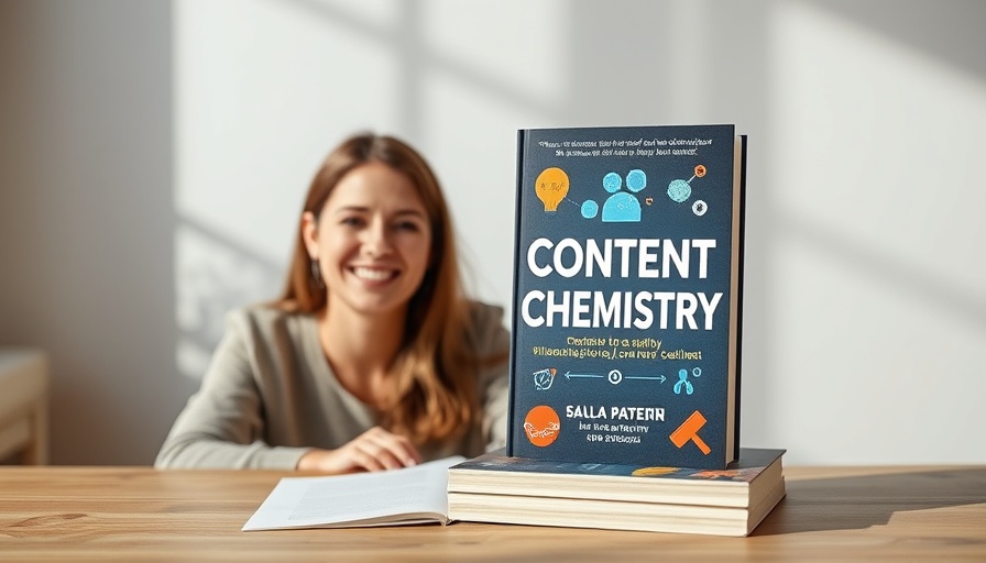 AI in digital marketing: Content Chemistry book review layout.