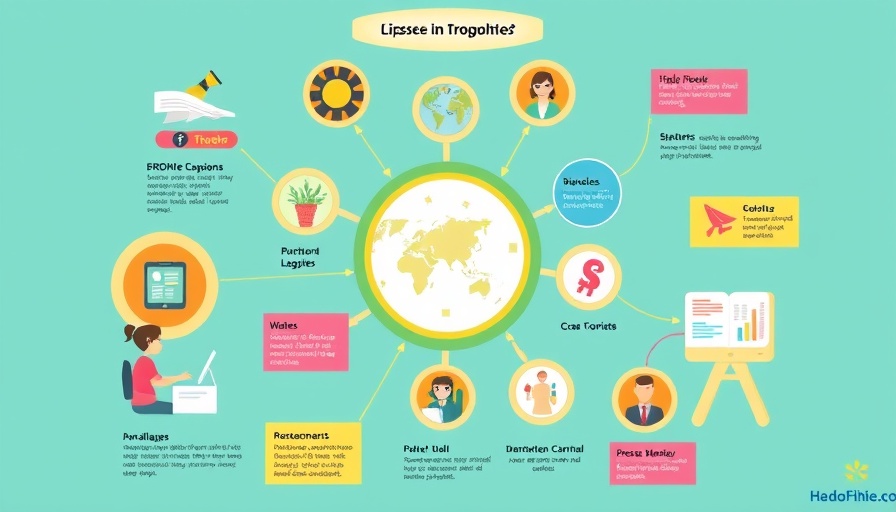 Canva Whiteboards for Marketing: colorful infographic for organizing research sources effectively