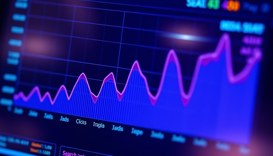 Search performance graph for zero-click search optimization.