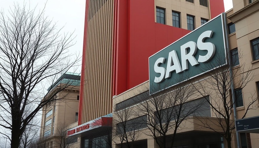 SARS building related to South African tax deductions for salaried employees.