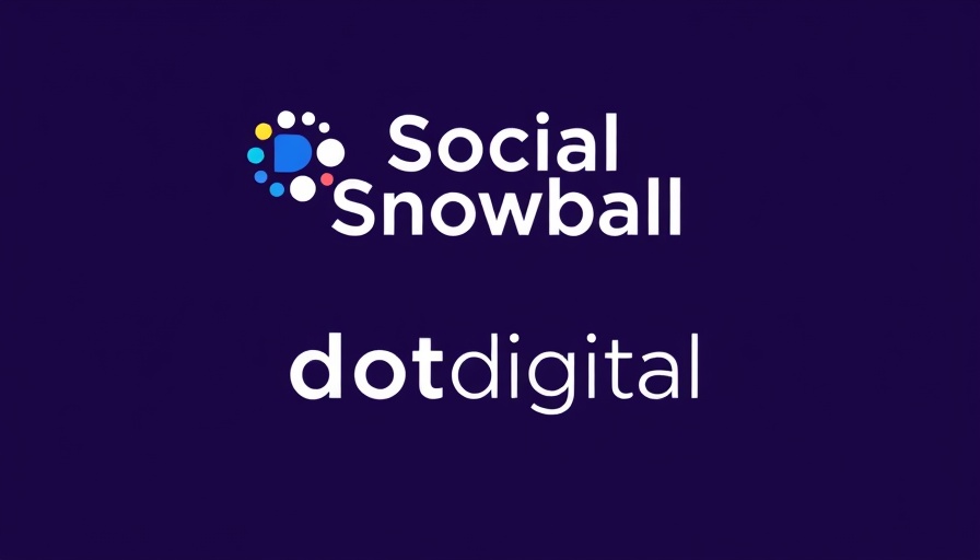 Social Snowball acquisition by Dotdigital logo on purple background