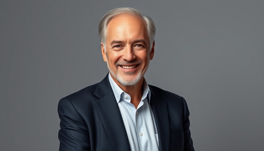 Smiling older man in a suit, professional portrait for entrepreneurs
