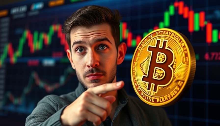Bitcoin Investors Brace for a Historically Great Month: Person points at Bitcoin.