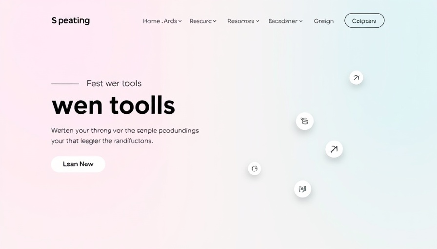 Web link building tools landing page for creating newsletters.