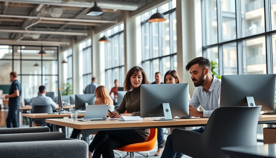 BPO services transform back office efficiency in a modern office setting.