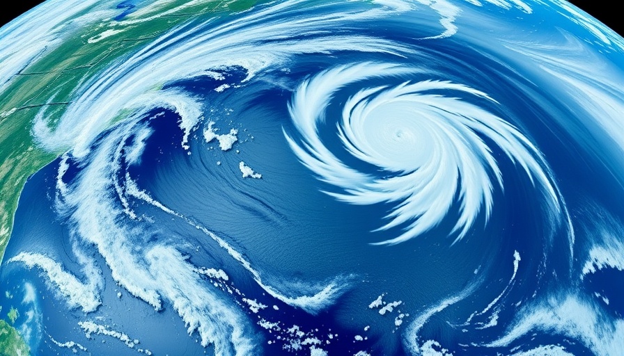 Detailed weather map with pressure systems and fronts