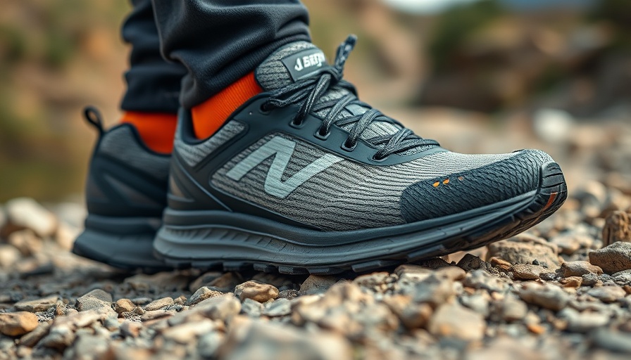 Close-up of La Sportiva Prodigio shoes on rocky terrain, sunny day.