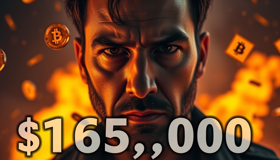 Bitcoin price analysis with crypto symbols and $150,000.
