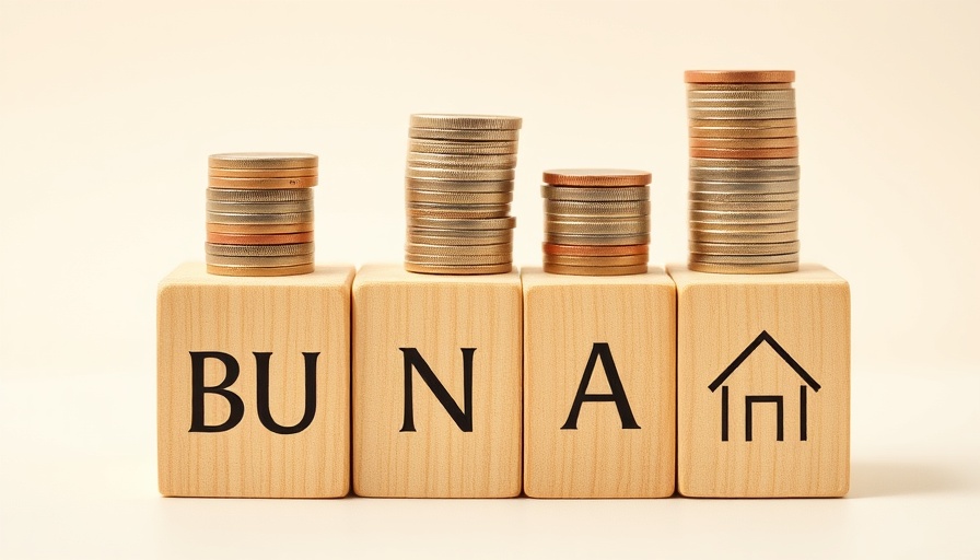 Wooden blocks showing budgeting symbols with coins, highlighting parenting financial planning errors.