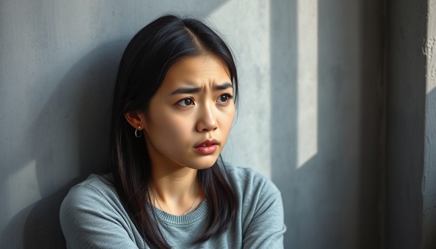 Young woman with facial asymmetry showing concern, Facial Paralysis and Bell's Palsy context.