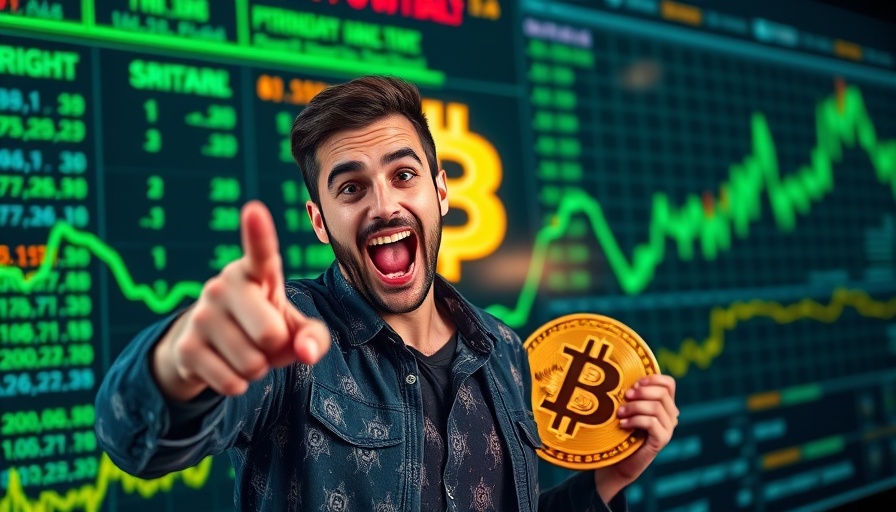 Cryptocurrency trading guide with Bitcoin gains highlighted.